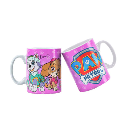 Taza Patrulla Canina "Sky y Everest". Aptas para el lavavajillas y microondas.