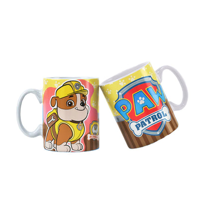 Taza Patrulla Canina "Rubble". Aptas para el lavavajillas y microondas.