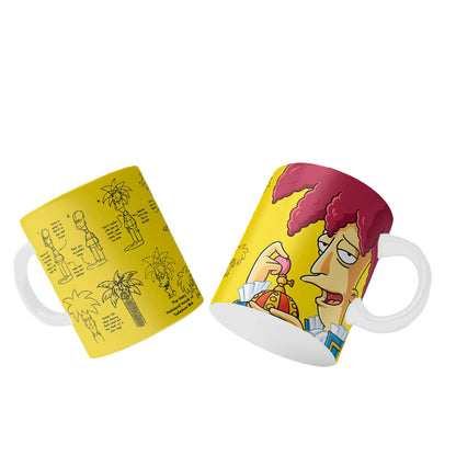 Tazas Los Simpson "Bob". Aptas para el lavavajillas y microondas.