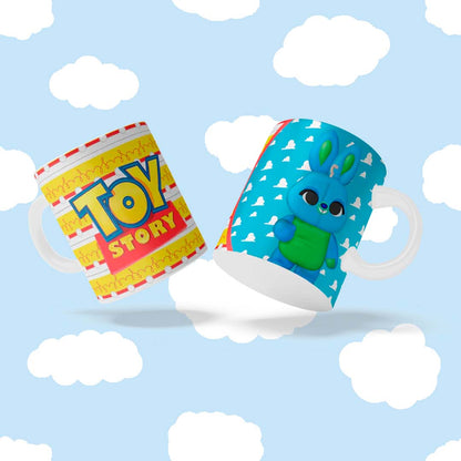 Taza Toy Story "Bunny". Aptas para el lavavajillas y microondas.