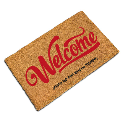 Felpudo "Welcome" 33x60cm. 100% fibra de coco. Eco-friendly.