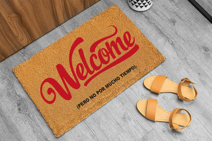 Felpudo "Welcome" 33x60cm. 100% fibra de coco. Eco-friendly.