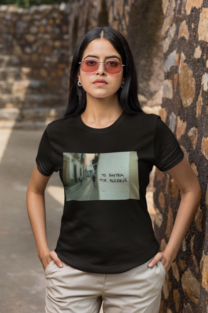 Camiseta Frases Andaluzas unisex - Bulería - 100% algodón. Regalo ideal para todas y todos los andaluces orgullosos de sus raíces.