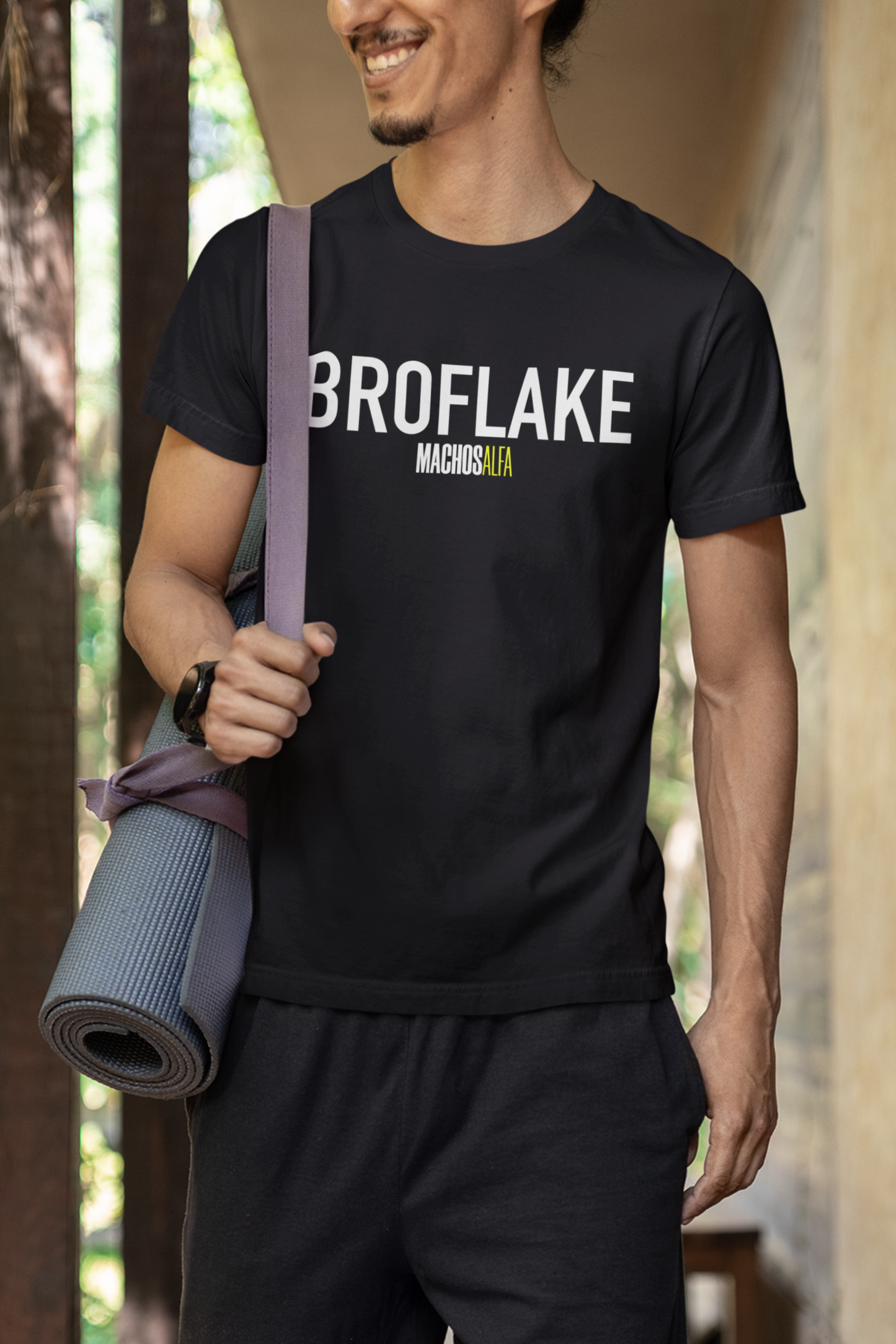 Camiseta Broflake Unisex - MachosAlfa - 100% algodón. Regalo Ideal para Todas y Todos los amantes de las series.