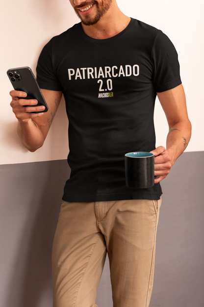 Camiseta Patriarcado 2.0 Unisex - MachosAlfa - 100% algodón. Regalo Ideal para Todas y Todos los amantes de las series.