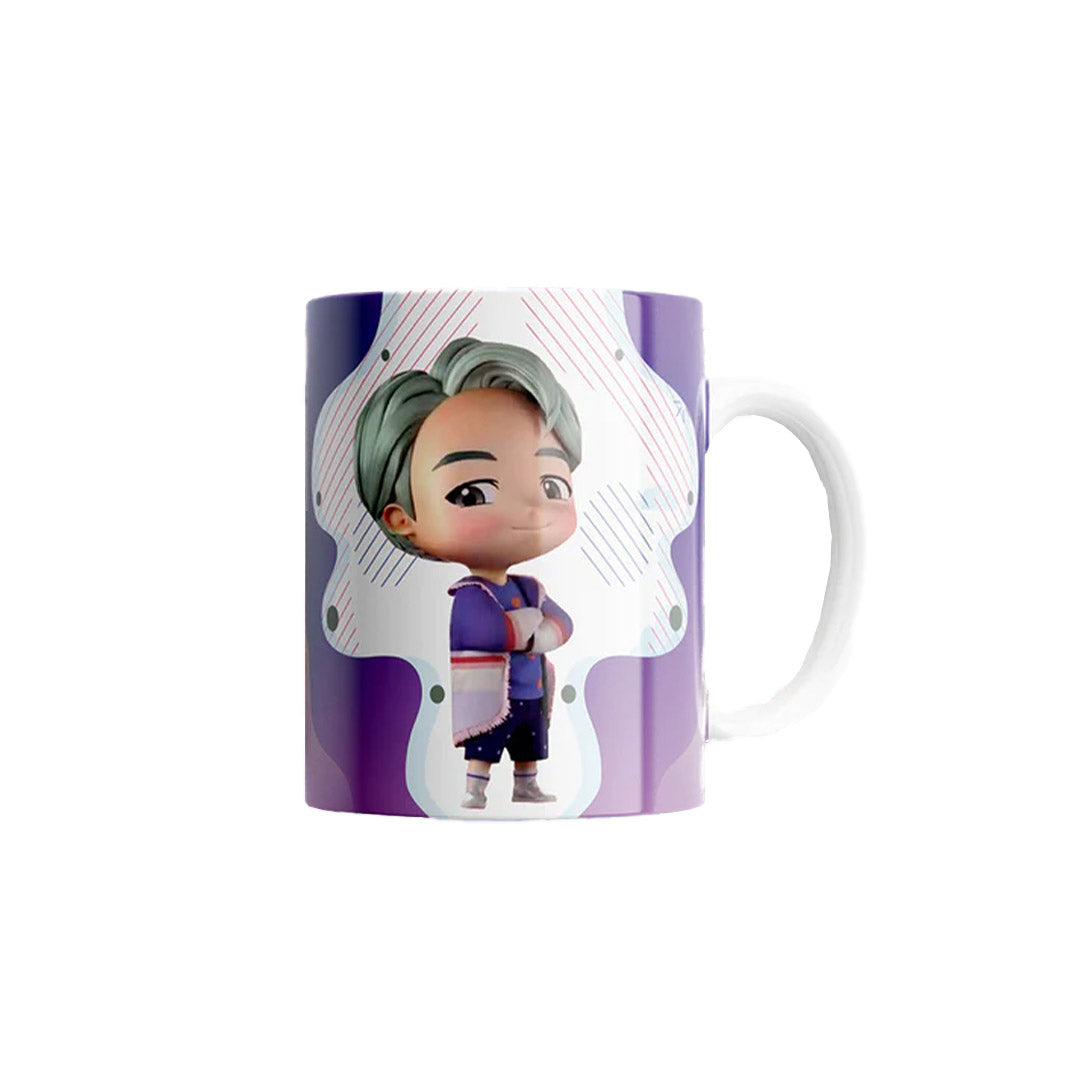 Taza BTS "RM". Apta para el lavavajillas y microondas.