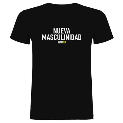 Camiseta Nueva masculinidad Unisex - MachosAlfa - 100% algodón. Regalo Ideal para Todas y Todos los amantes de las series.