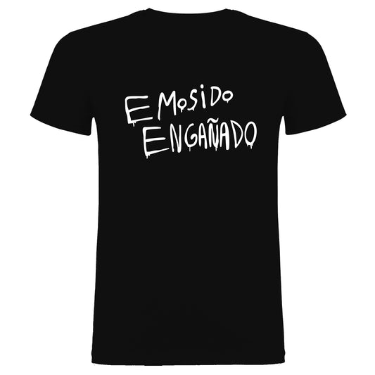 Camiseta Frases Andaluzas unisex - Emosido Engañado - 100% algodón. Regalo ideal para todas y todos los andaluces orgullosos de sus raíces.