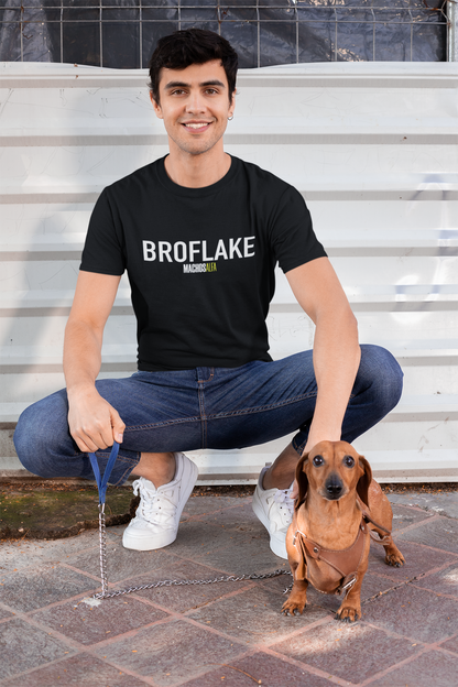 Camiseta Broflake Unisex - MachosAlfa - 100% algodón. Regalo Ideal para Todas y Todos los amantes de las series.