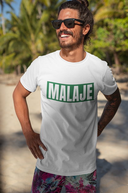 Camiseta Frases Andaluzas unisex - Malaje - 100% algodón. Regalo ideal para todas y todos los andaluces orgullosos de sus raíces.